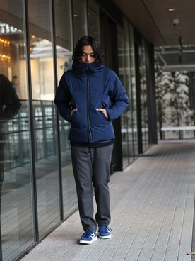 「JOURNAL STANDARD relume（ジャーナルスタンダード　レリューム）のアイテム（ダウンジャケット/コート）」を使った、zonoさん（メンズ・178cm）の冬コーディネート