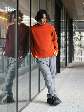 zonoさん（メンズ・178cm）の冬コーディネート