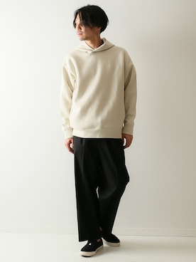 「CONVERSE SKATEBOARDING（コンバーススケートボーディング）のアイテム」を使った、zonoさん（メンズ・178cm）の春コーディネート