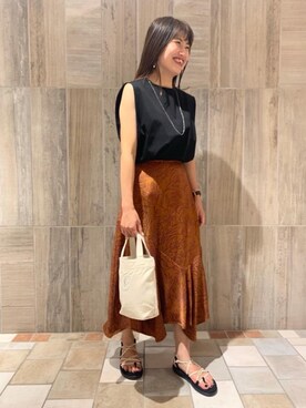 kuroda_yさん（レディース・159cm）の夏コーディネート