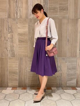 「LAURA DI MAGGIO（ローラディマッジオ）のアイテム」を使った、kuroda_yさん（レディース・159cm）の秋コーディネート