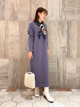 「THE STATION STORE（ザ ステーション ストア）のアイテム」を使った、kuroda_yさん（レディース・159cm）の秋コーディネート