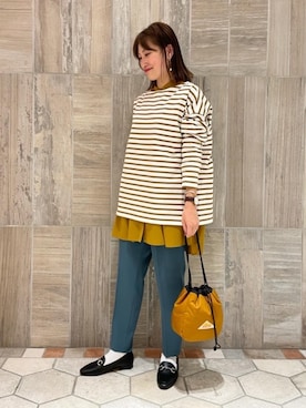 kuroda_yさん（レディース・159cm）の秋コーディネート