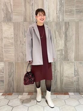 kuroda_yさん（レディース・159cm）の秋コーディネート