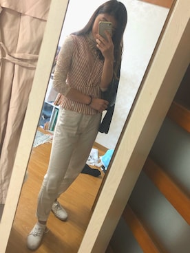 「Marilyn Moon（マリリンムーン）のアイテム」を使った、あぶこ。さん（レディース・158cm）の春コーディネート