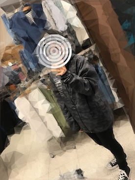 「全身黒」｜「アイテム（その他アウター）」を使った、はるノさん（レディース・150cm）の夏コーディネート