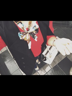 「EGOIST（エゴイスト）のアイテム（その他アウター）」を使った、Matsuri Wakaoさん（レディース・147cm）の秋コーディネート