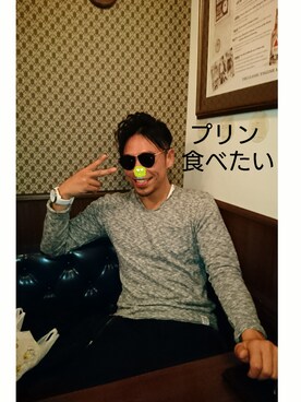 「壁のアイテム（その他、ベージュ系）」を使った、🍓ひ🍓ろ🍓し🍓さん（メンズ・183cm）の春コーディネート