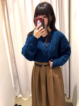 ひそねさん（レディース・152cm）の春コーディネート