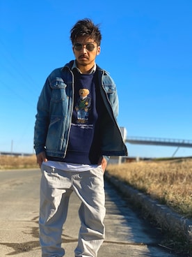 「OUTERKNOWN（アウターノーン）のアイテム」を使った、takumi070712さん（メンズ・166cm）の冬コーディネート