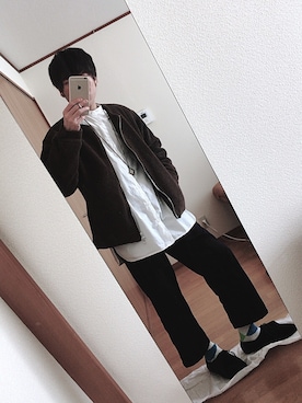 くぅたそさん（メンズ・170cm）の春コーディネート