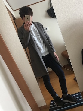 くぅたそさん（メンズ・170cm）の春コーディネート