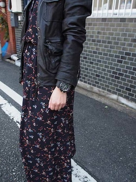 「春ワンピ」｜hitomiさん（レディース・157cm）の春コーディネート