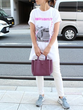 「URBAN RESEARCH」｜hitomiさん（レディース・157cm）の夏コーディネート