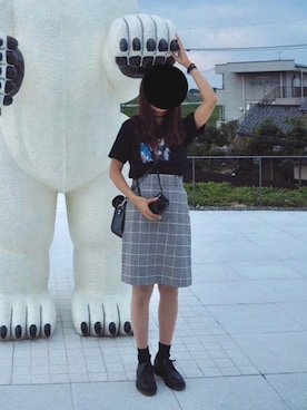 「J＆R（ジェイアンドアール）のアイテム」を使った、クルテクさん（レディース・160cm）の春コーディネート