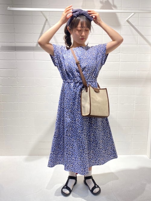 鈴木 Ehka Sopo ラフォーレ原宿 Ehka Sopoのワンピースを使ったコーディネート Wear 鈴木 Ehka Sopo ラフォーレ原宿 Ehka Sopoのワンピースを使ったコーディネート Wear