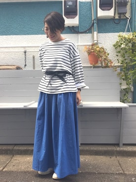 「iki（イキ）のアイテム」を使った、Malle chambre de charmeさん（レディース・155cm）の冬コーディネート