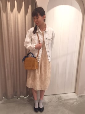 「NOIR（ノワール）のアイテム」を使った、Malle chambre de charmeさん（レディース・165cm）の冬コーディネート