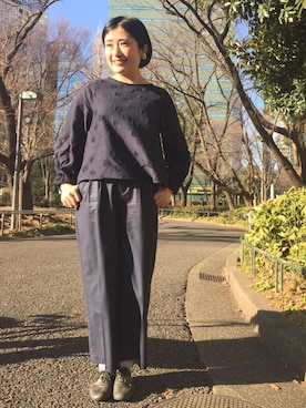 「iki（イキ）のアイテム」を使った、Malle chambre de charmeさん（レディース・160cm）の冬コーディネート