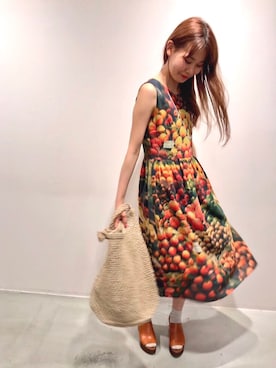 「iki（イキ）のアイテム」を使った、Malle chambre de charmeさん（レディース・165cm）の春コーディネート