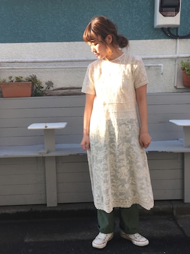 「iki（イキ）のアイテム」を使った、Malle chambre de charmeさん（レディース・158cm）の春コーディネート