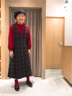 「iki（イキ）のアイテム」を使った、Malle chambre de charmeさん（レディース・146cm）の秋コーディネート