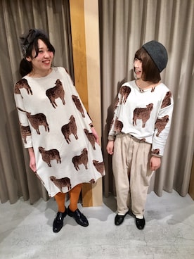 Malle chambre de charmeさん（レディース・146cm）の冬コーディネート