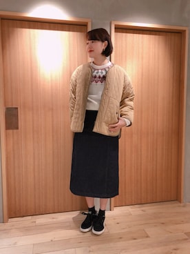 「iki（イキ）のアイテム」を使った、Malle chambre de charmeさん（レディース・146cm）の冬コーディネート