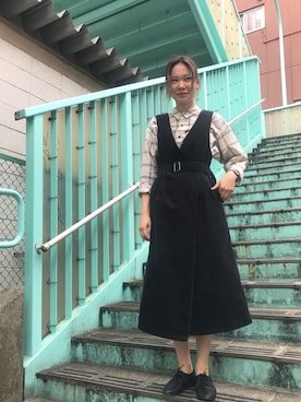 「iki（イキ）のアイテム」を使った、Malle chambre de charmeさん（レディース・165cm）の秋コーディネート