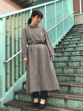 「Malle（マル）のアイテム」を使った、Malle chambre de charmeさん（レディース・160cm）の秋コーディネート