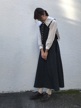 「Malle（マル）のアイテム」を使った、Malle chambre de charmeさん（レディース・166cm）の秋コーディネート