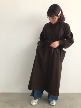 「Malle（マル）のアイテム」を使った、Malle chambre de charmeさん（レディース・158cm）の秋コーディネート