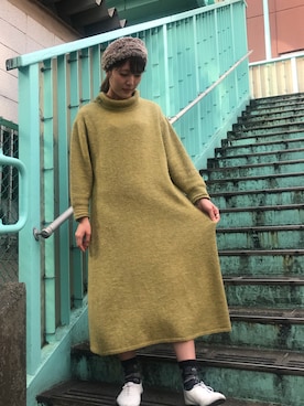 「Malle（マル）のアイテム」を使った、Malle chambre de charmeさん（レディース・160cm）の冬コーディネート