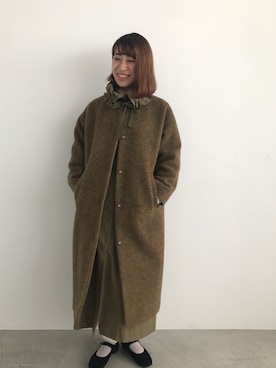 「アイテム（レギンス/スパッツ）」を使った、Malle chambre de charmeさん（レディース・158cm）の冬コーディネート