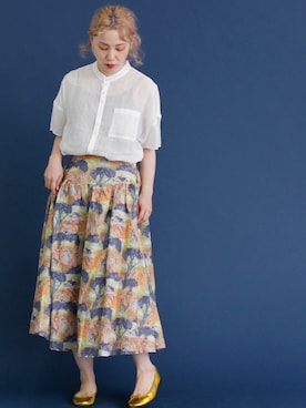 「eiπe （イーペ）のアイテム」を使った、Malle chambre de charmeさん（レディース・160cm）の夏コーディネート