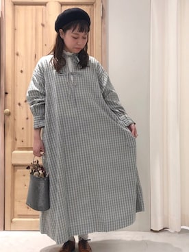 「Malle（マル）のアイテム」を使った、Malle chambre de charmeさん（レディース・158cm）の秋コーディネート