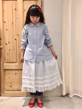 「Malle（マル）のアイテム」を使った、Malle chambre de charmeさん（レディース・163cm）の春コーディネート