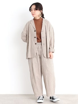 「シャンブル ドゥ シャーム(chambre de charme)」｜Malle chambre de charmeさん（レディース・152cm）の春コーディネート
