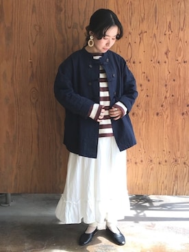 「シャンブル ドゥ シャーム(chambre de charme)」｜Malle chambre de charmeさん（レディース・152cm）の春コーディネート