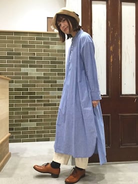 「アイテム（ワンピース、その他）」を使った、Malle chambre de charmeさん（レディース・162cm）の春コーディネート