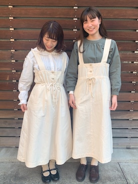 Malle chambre de charmeさん(レディース・158cm)の春コーディネート