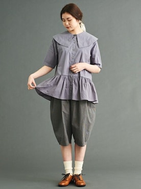 「Malle（マル）のアイテム」を使った、Malle chambre de charmeさん（レディース・167cm）の夏コーディネート