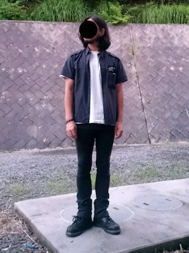 「RAW FUDGE（ローファッジ）のアイテム」を使った、そらまめさん（メンズ・173cm）の夏コーディネート