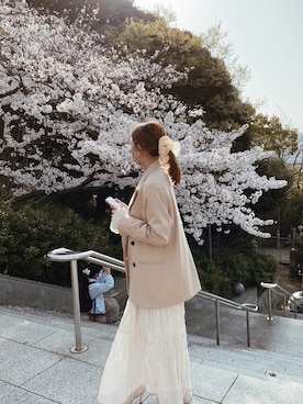 𝓂𝒶𝒾さん(レディース・158cm)の春コーディネート