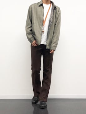 オダイラさん（メンズ・178cm）の秋コーディネート
