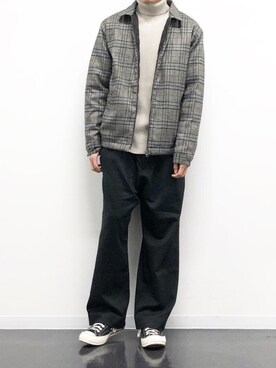 オダイラさん（メンズ・178cm）の冬コーディネート