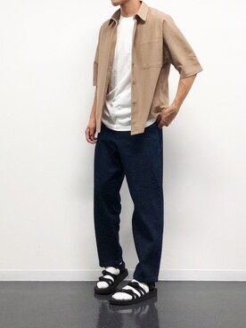 オダイラさん（メンズ・178cm）の夏コーディネート