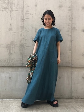 「TELA（テラ）のアイテム」を使った、nakagawaさん（レディース・149cm）の春コーディネート