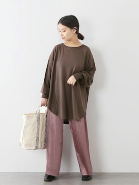 「TEMBEA（テンベア）のアイテム」を使った、nakagawaさん（レディース・149cm）の夏コーディネート