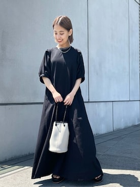 「YAHKI（ヤーキ）のアイテム」を使った、nakagawaさん（レディース・149cm）の春コーディネート